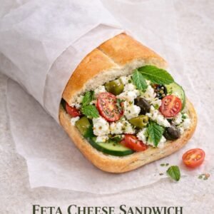 Mediterranean Feta Sandwich