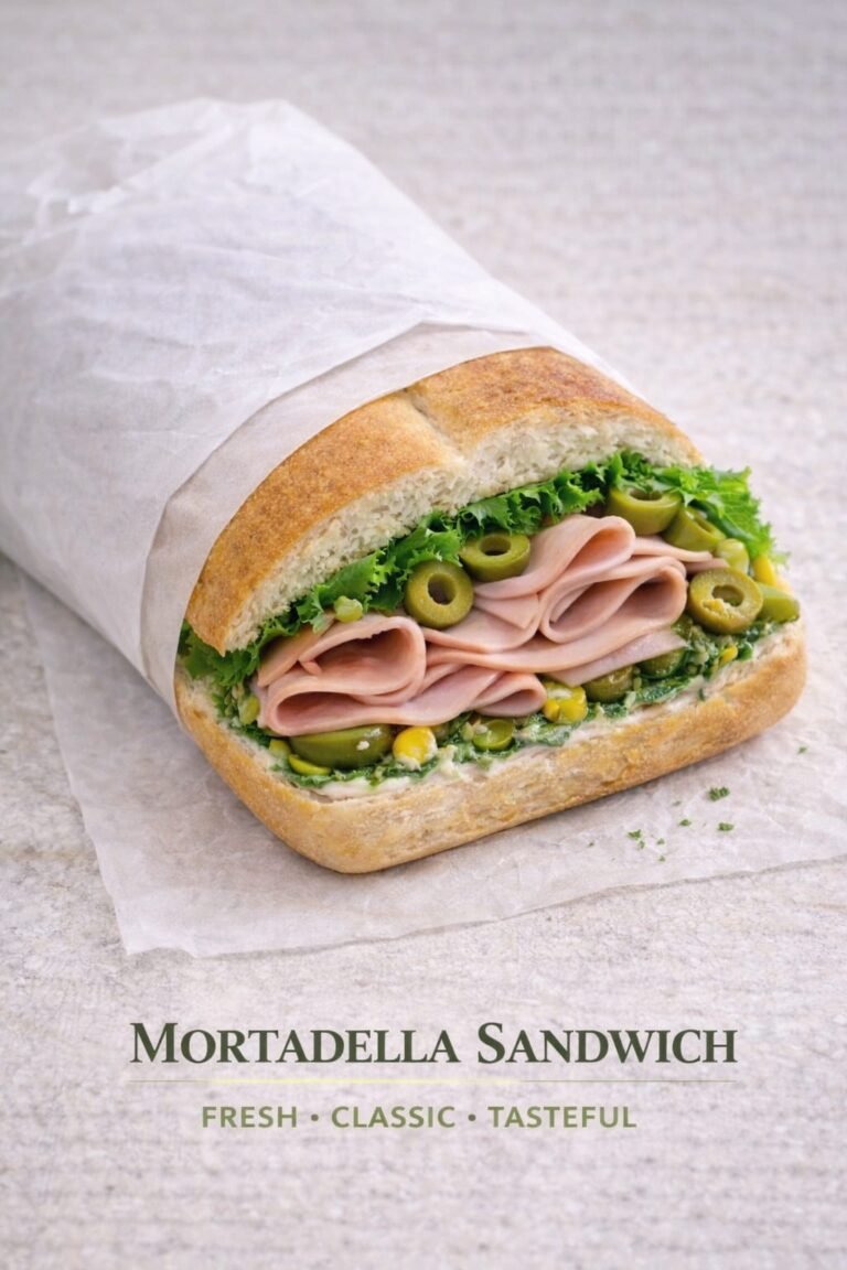 Classic Mortadella Sandwich